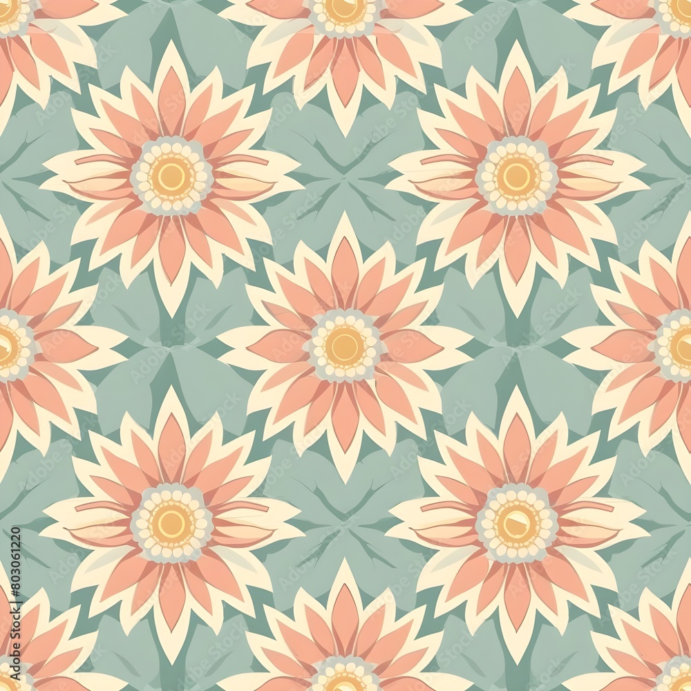 sunflower decorative seamless pattern vector, sunflower decorative seamless pattern vector,