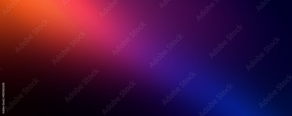 Abstract blue, purple and orange spectrum background banner Abstract blue, purple and orange spectrum background banner