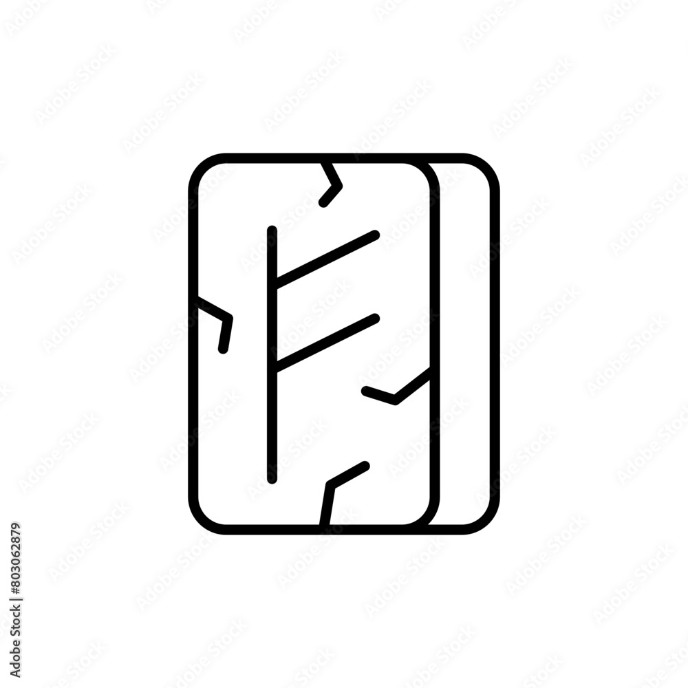 Magic rune outline icons, minimalist vector illustration ,simple transparent graphic element .Isolated on white background Magic rune outline icons, minimalist vector illustration ,simple transparent graphic element .Isolated on white background