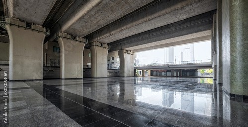 Modern Urban Underpass Interior