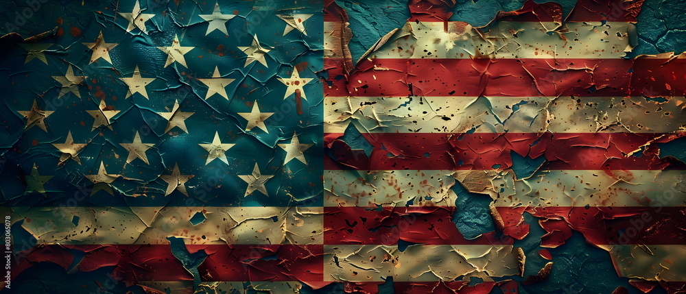 America flag of Memorial Day is a holiday to respect, remember, and commemorate fallen soldiers. celebration started in the United States full of patriotism America flag of Memorial Day is a holiday to respect, remember, and commemorate fallen soldiers. celebration started in the United States full of patriotism