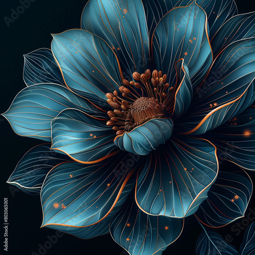 fractal flower background