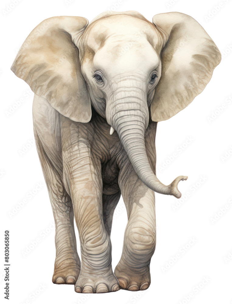 PNG Elephant wildlife standing animal