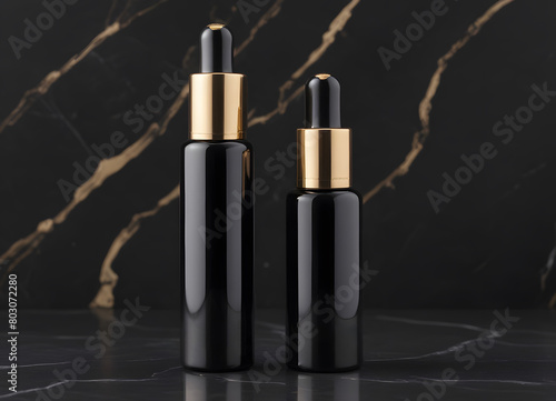 Cosmetic products bottle mockup