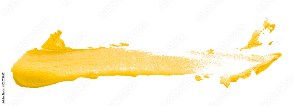 Shiny yellow brush watercolor painting isolated on transparent background. watercolor png Shiny yellow brush watercolor painting isolated on transparent background. watercolor png