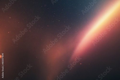 rainbow in space