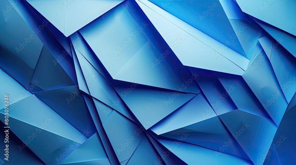 Abstract geometric blue background Abstract geometric blue background
