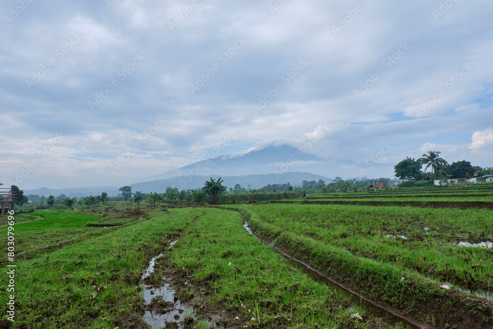 Capturing Mount Salak's Morning Splendor