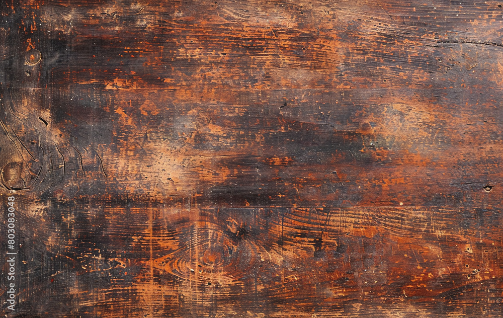 Obraz premium Product Photography with Antique Merbau Wood Grain Background Texture and Natural Finish Wood Textures