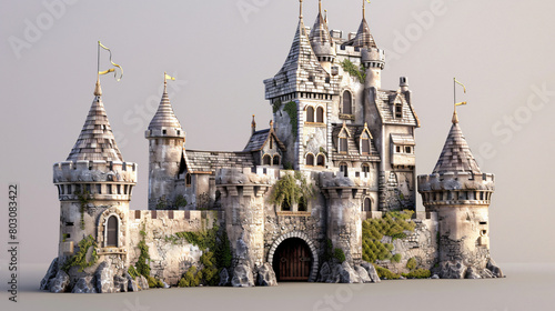 Fantasy castle architecture history