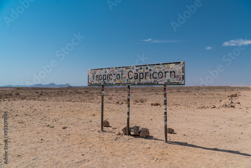 Tropic of Capricorn, Namibia photo