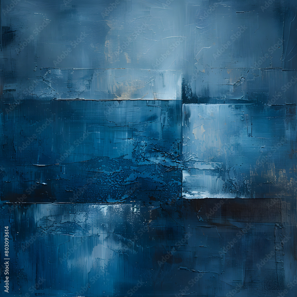 Innovative Expression: Abstract Art with Floating Shapes Innovative Expression: Abstract Art with Floating Shapes