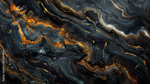 Abstract Marble Texture, Swirling patterns create a luxurious marble effect.
