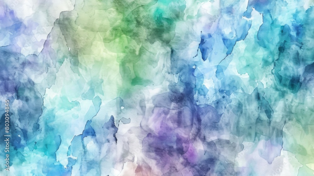 Abstract Watercolor Splash Background with Trendy Hues