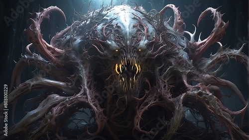 octopus in the sea Abomination of the Void Cosmic Horror Incarnate photo