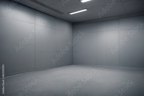 empty room with wall