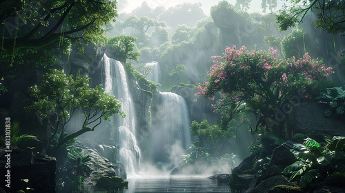 Beautiful waterfall