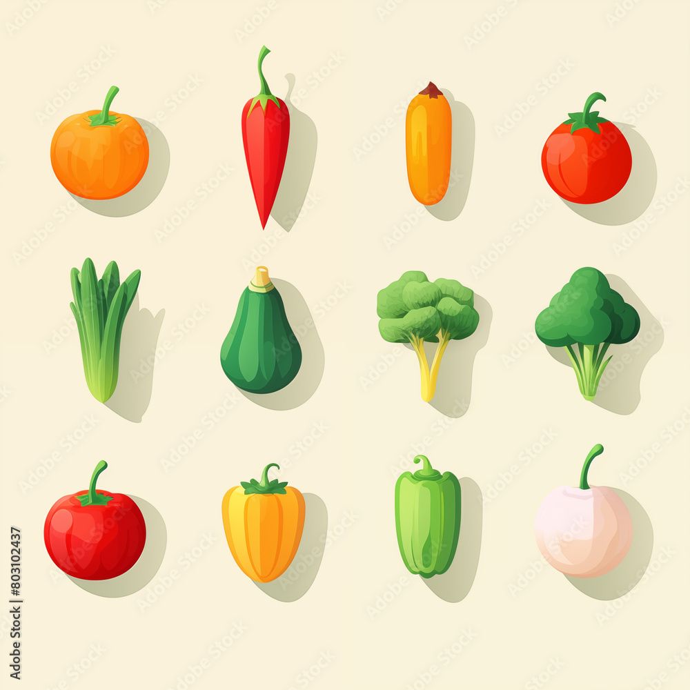 Clip art bundle of vegetables Clip art bundle of vegetables