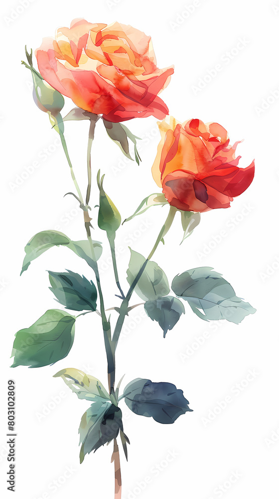Obraz premium Vintage Rose Pattern with Seamless Floral Background.A classic bouquet of red roses conveys timeless love and beauty.