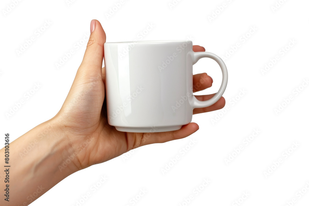 Hand holding a white mug illustration PNG element cut out transparent isolated on white background ,PNG file ,artwork graphic design. Hand holding a white mug illustration PNG element cut out transparent isolated on white background ,PNG file ,artwork graphic design.