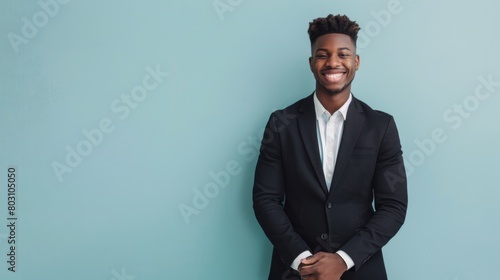 Confident Young Man in Suit photo