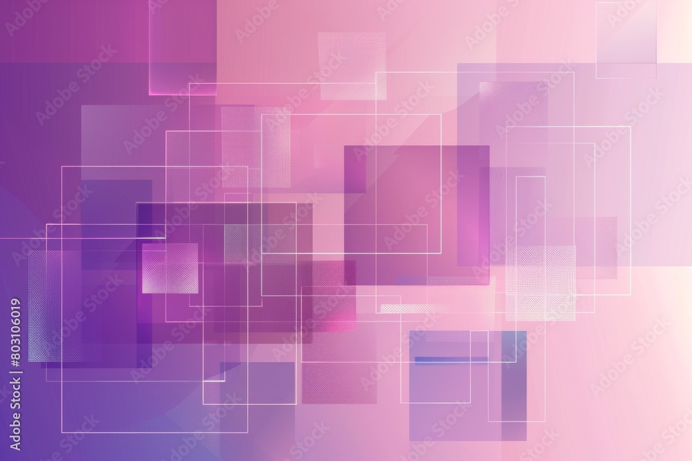 Abstract background with geometric shapes in pastel