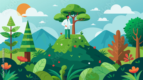 On top of a treecovered mountain a patient discovers a hidden garden filled with rare and exotic plants each with unique healing properties that bring.