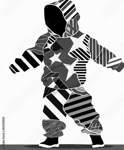 Sweet As Hell Modern Hip Hop Character Vector Design Series