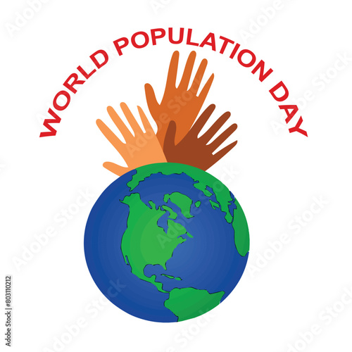 world population day vector background images