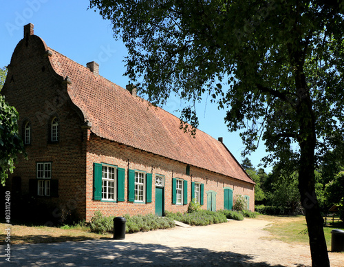 lovely ancient brick farmhouse in Bokrijk, Genk, Belgium