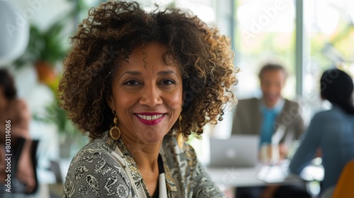 A Confident Professional Woman Smiling photo