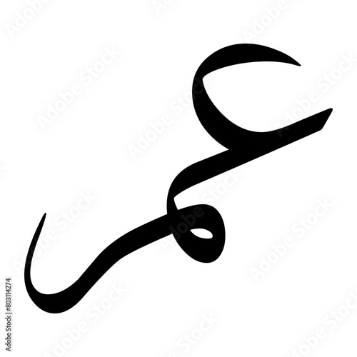 Amr Muslim Boy Name Sulus Font Arabic Calligraphy