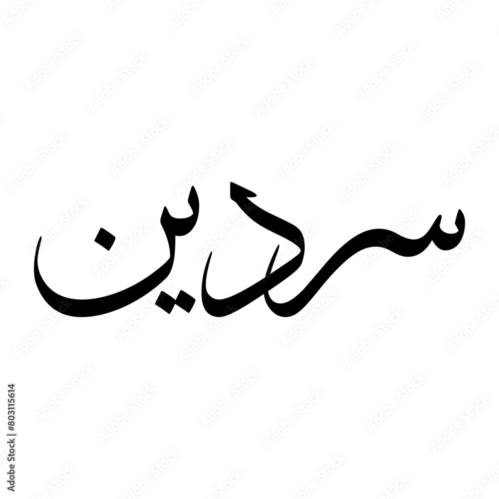 Asiruddin Muslim Boy Name Sulus Font Arabic Calligraphy Asiruddin Muslim Boy Name Sulus Font Arabic Calligraphy