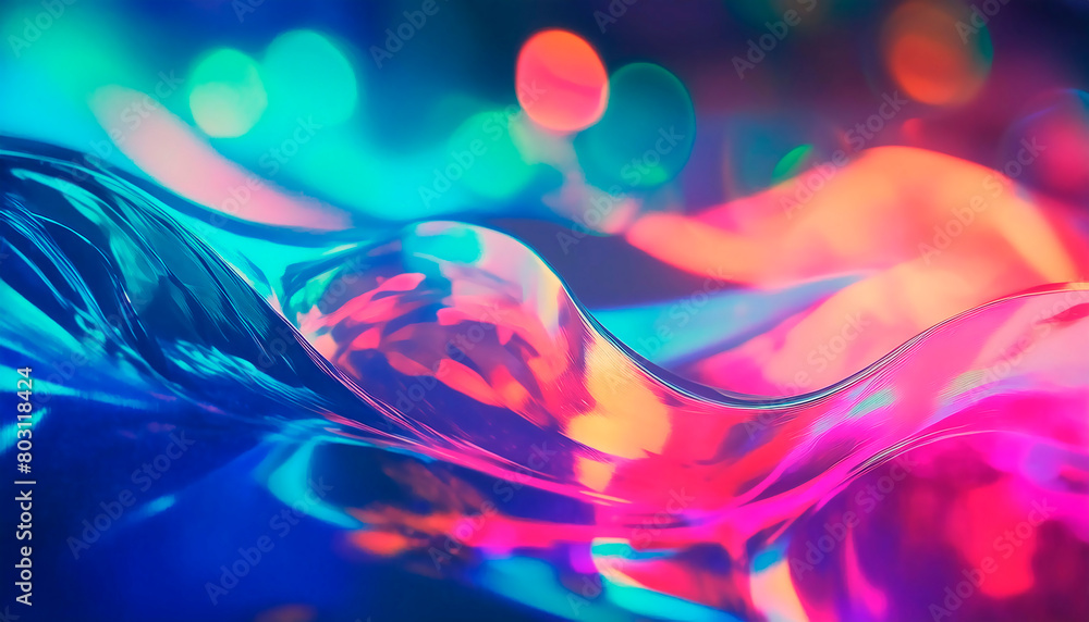 Obraz premium abstract background with light waves