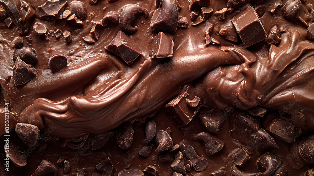 Chocolate texture Chocolate texture