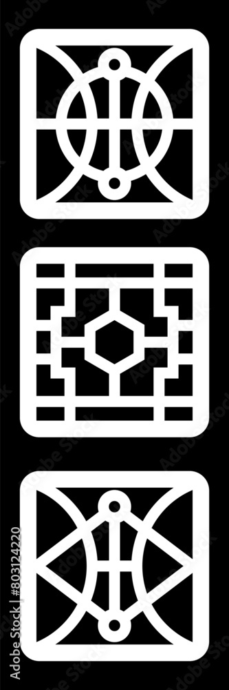 simple geometric pattern for decoration, background, panel, and CNC cutting simple geometric pattern for decoration, background, panel, and CNC cutting