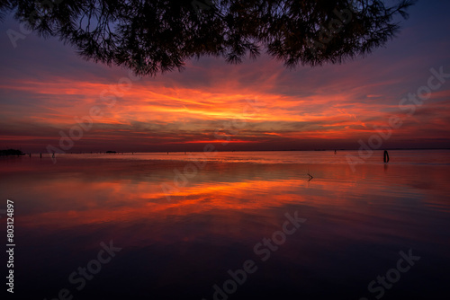 2023 9 30 Lido sunset in the lagoon 90