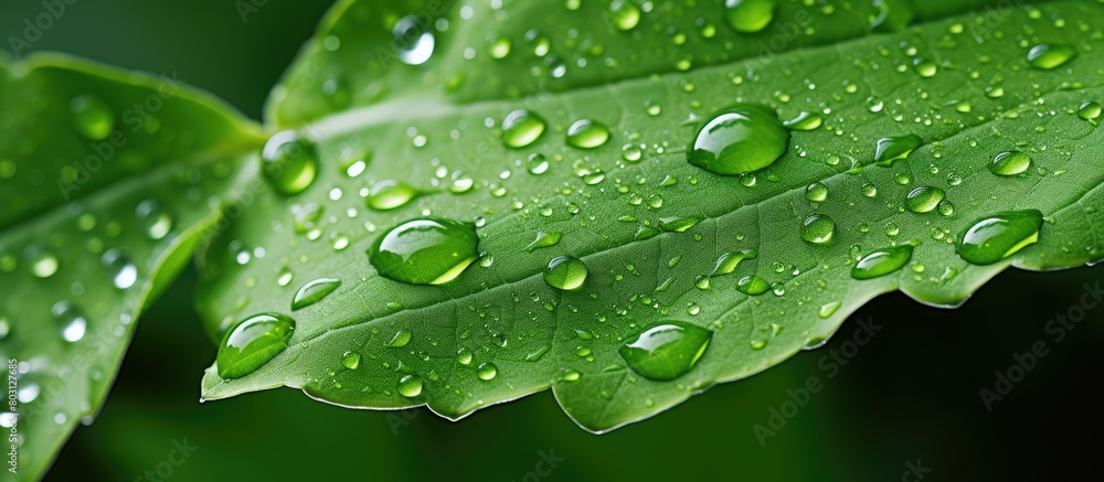 macro photography of dewy leaf texture, fresh green leaf background macro photography of dewy leaf texture, fresh green leaf background