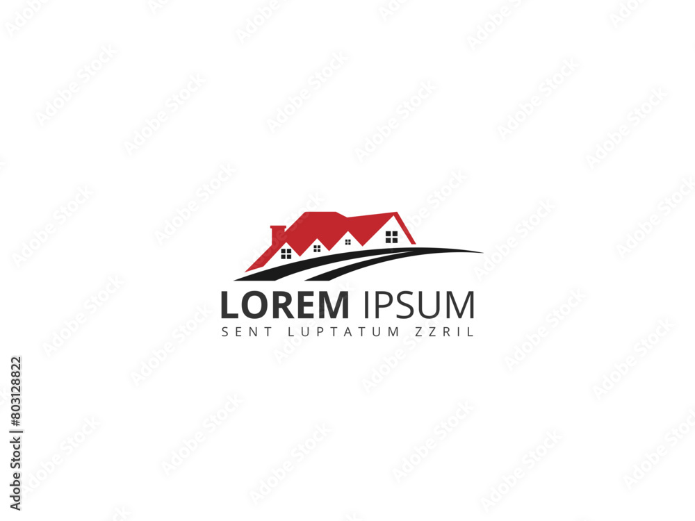 Obraz premium Modern age home logo design. simple home logo design. funeral home logo design ideas, free SVG file, and illustration symbol. Creative Home logo design. nursing home logo design. work from home logo 