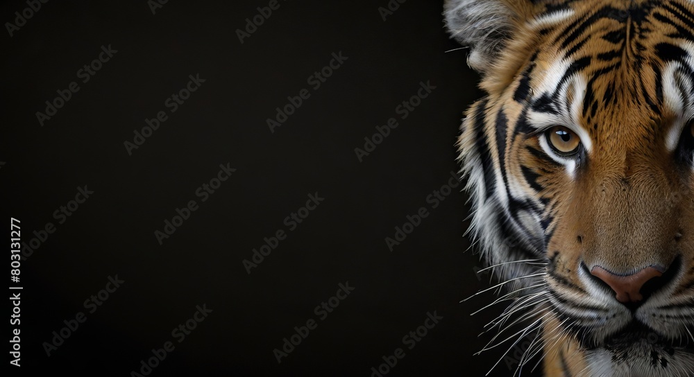 Fototapeta premium tiger portrait