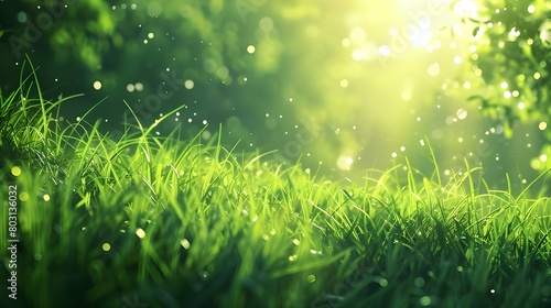 green nature background