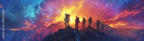 As they ascend higher and higher up the step
