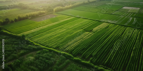 Photo of an agricultural field