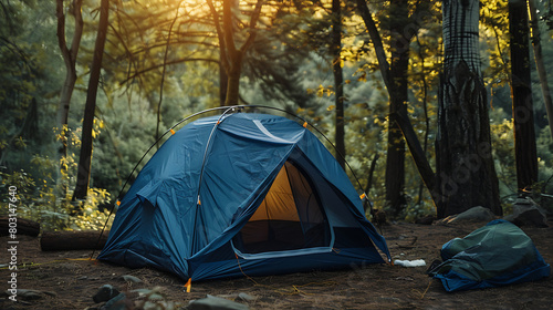 Camping wallpaper, a journey of peace to admire the beauty of nature