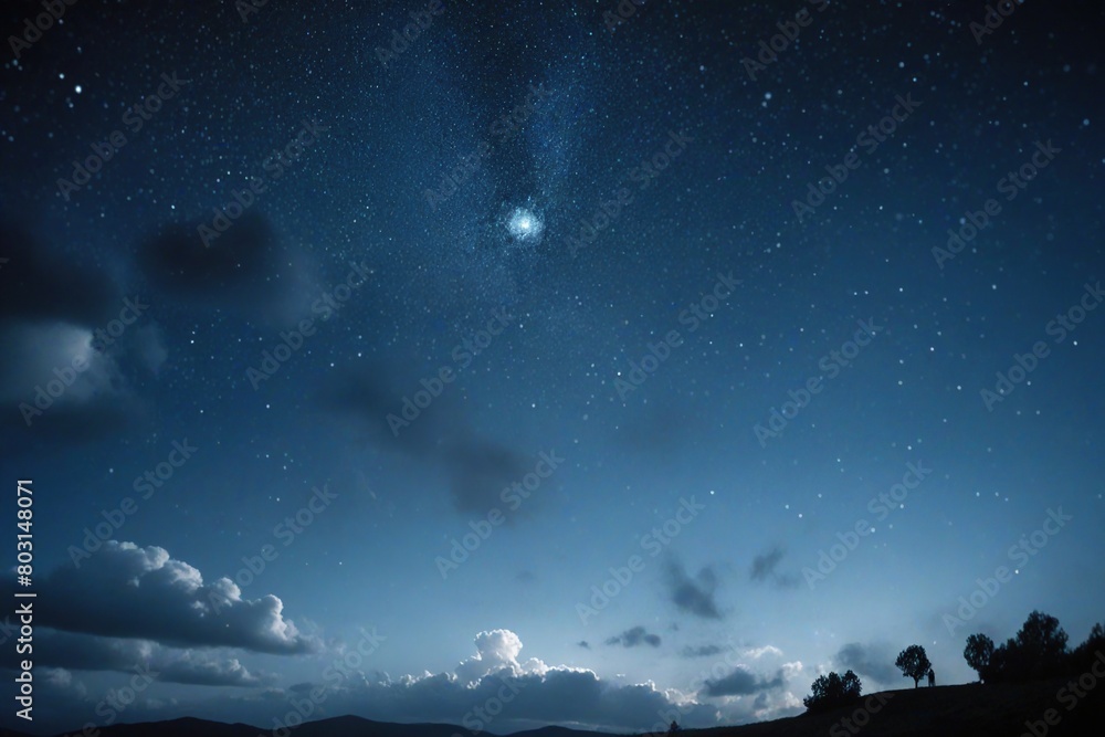 Fototapeta premium starry night sky