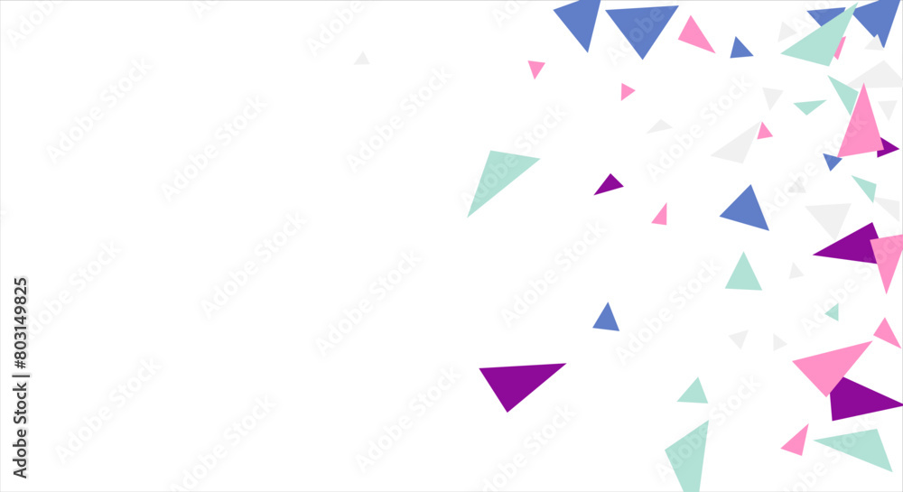 Frame of colored triangles abstract geometric pattern. Can be used as poster, banner, border, background, wallpaper, card, print, web. Vector illustration. Frame of colored triangles abstract geometric pattern. Can be used as poster, banner, border, background, wallpaper, card, print, web. Vector illustration.