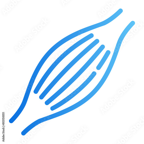 muscle gradient icon