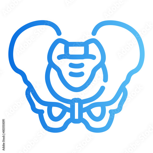 pelvis gradient icon