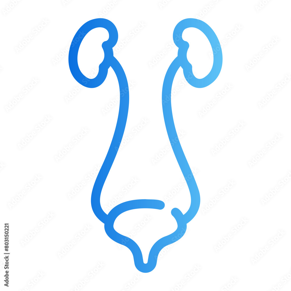 bladder gradient icon