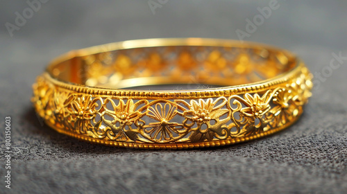 Fancy Golden bangles for woman fashion